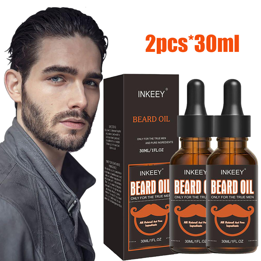 Beard Oil - 남성용 천연 유기농 수염 케어 오일,