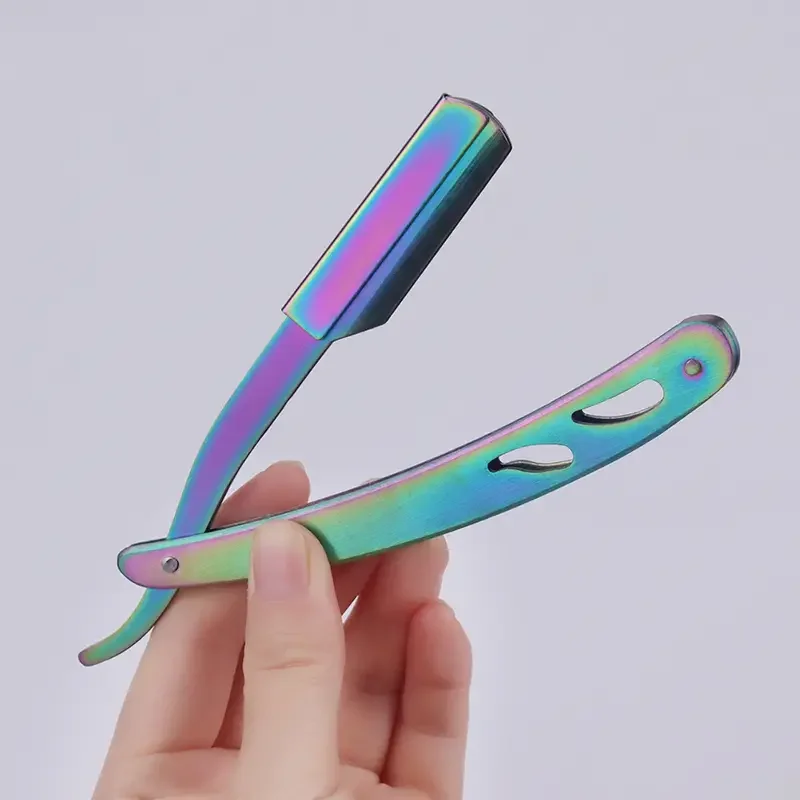 1pcs 멀티 컬러 스테인레스 스틸 머리 깎기 면도기  - Hair Clipper 리뷰 및 가격