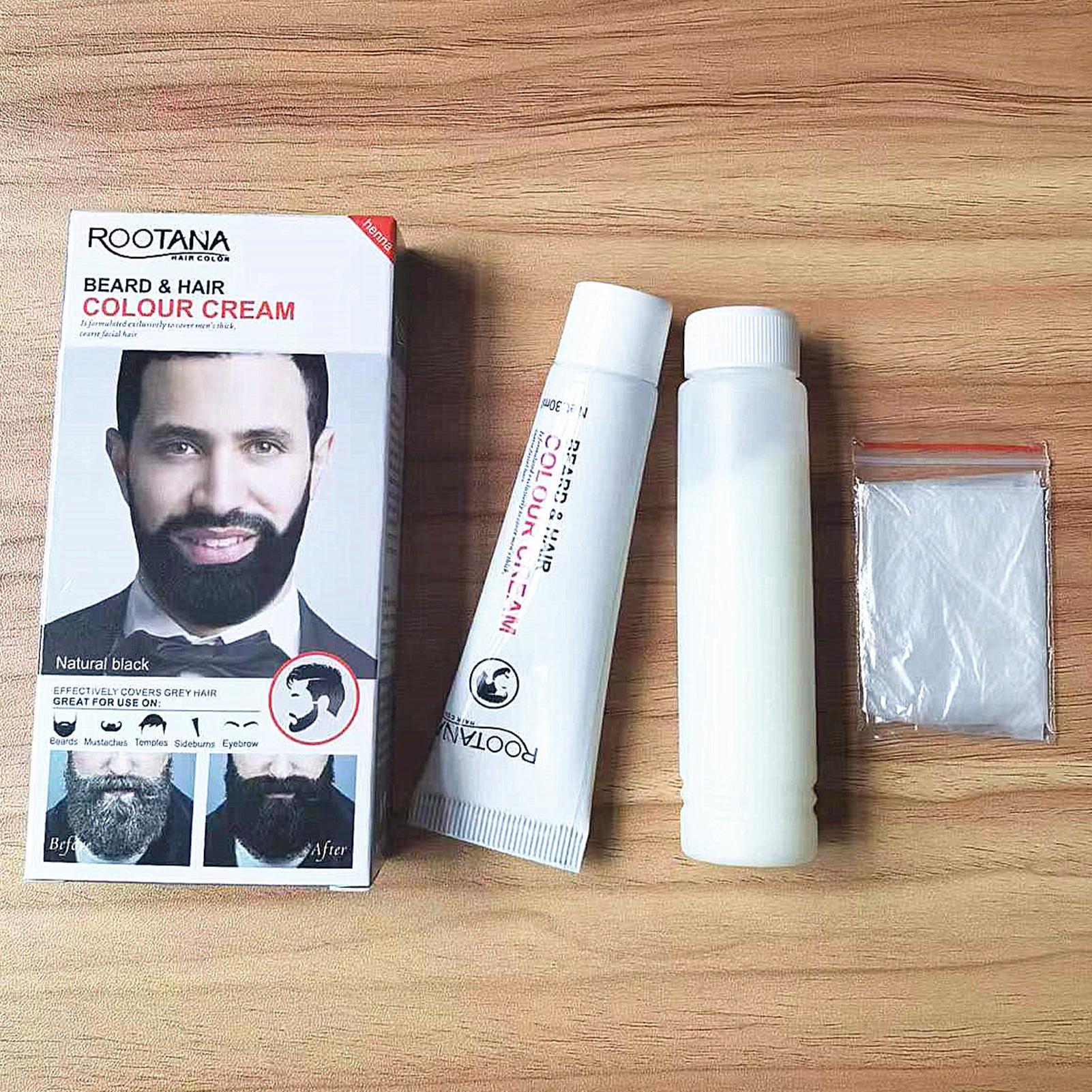 남성용 수염 염색약 60ML 콧수염 염색제 천연색 남성 - Shaving Cream 리뷰 및 가격