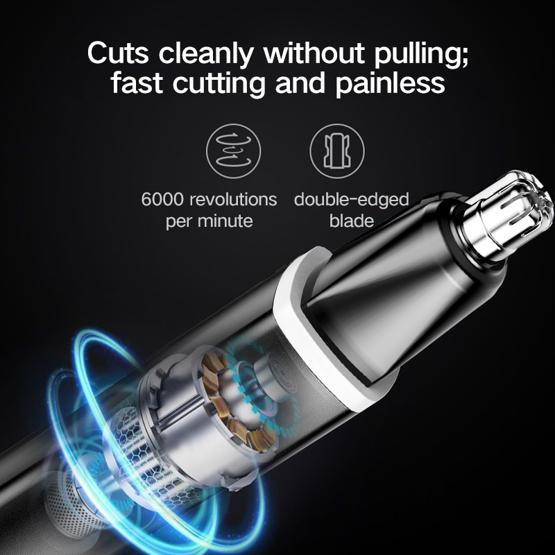 LED 코털 트리머 남성과 여성을 위한 새로운 모델 휴 - Nose Trimmer 리뷰 및 가격