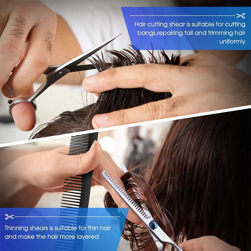 6인치 전문가용 헤어 커팅 가위 세트, 미용사, 이발사 - Grooming Scissors 리뷰 및 가격