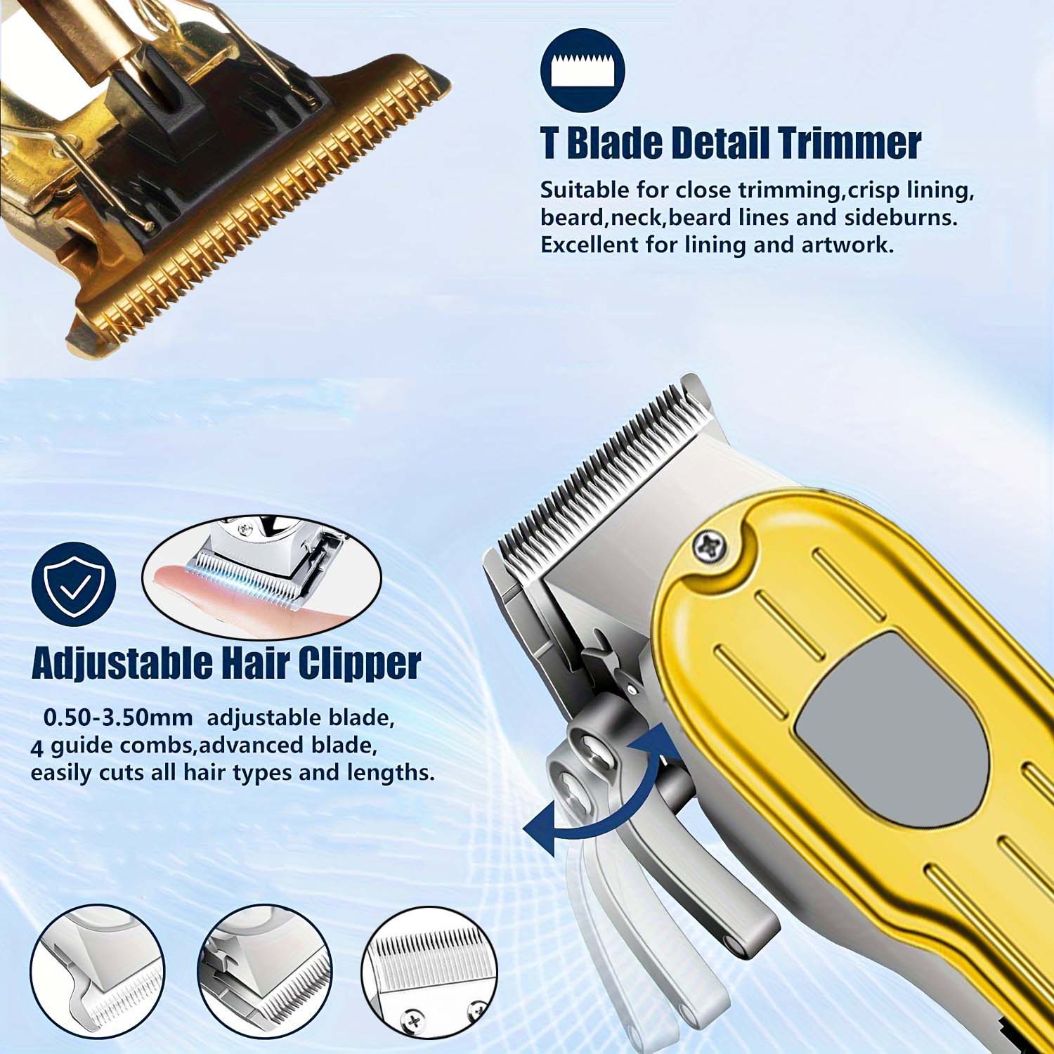 2 in 1 전기 헤어 클리퍼 & T-블레이드 트리머  - Body Trimmer 리뷰 및 가격