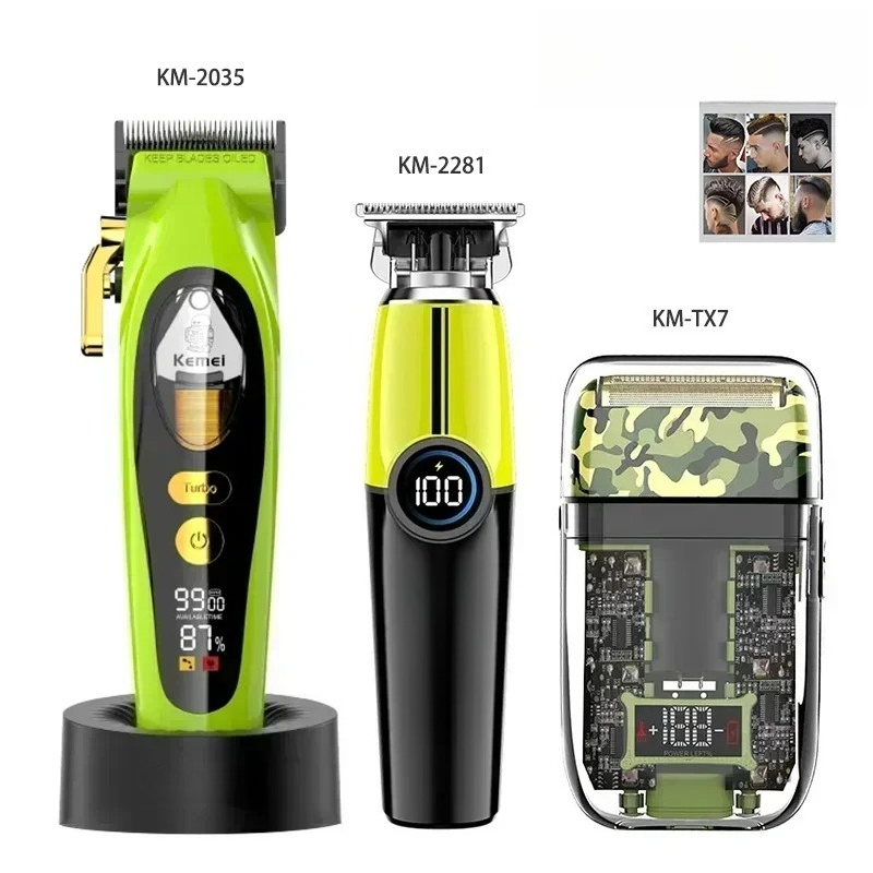 케메이 헤어 클리퍼 전문 헤어 트리머 바버 충전식 면도 - Hair Clipper 리뷰 및 가격